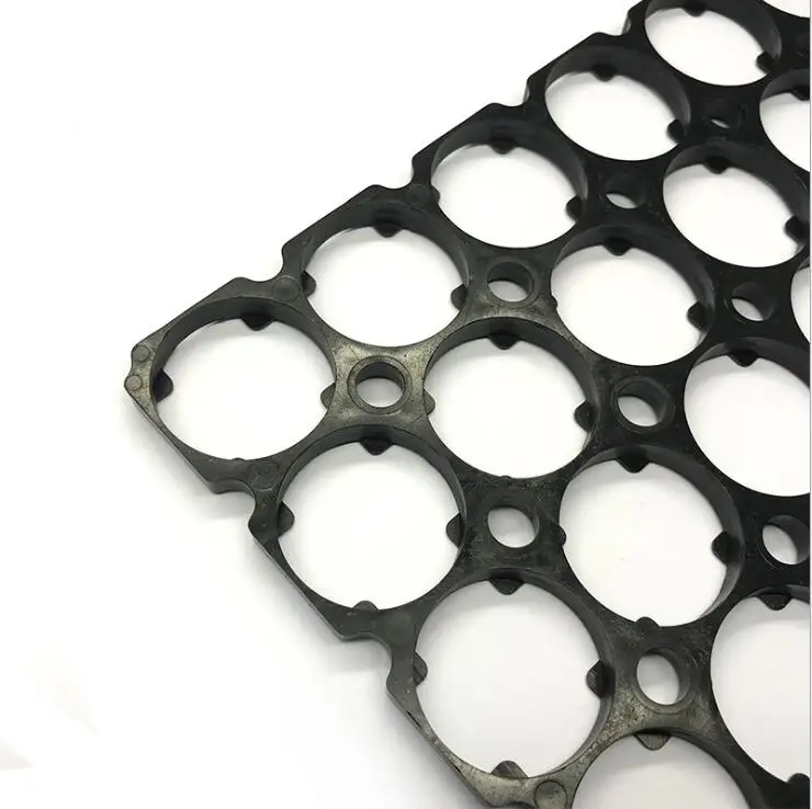 

15pcs/lot MasterFire 5*6 32650 Batteries Spacer Radiating Holder Bracket Black Plastic Battery Storage Box Holder Brackets