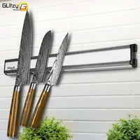 magnetic knife holder 14 inch aluminum kitchen wall knife stand strip bar magnet knife block for knives storage cooking tools