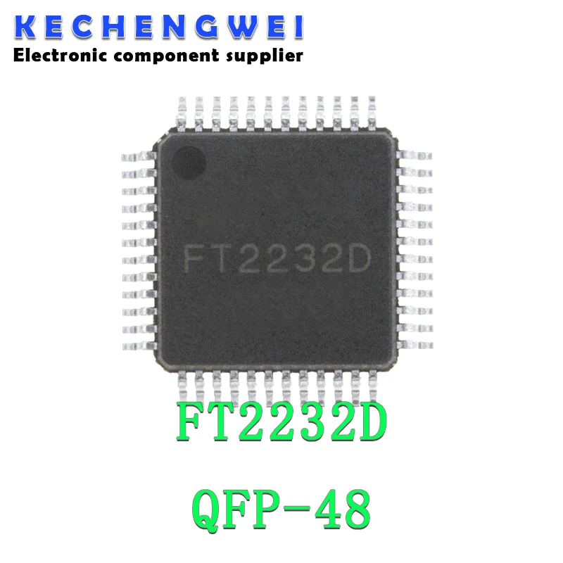 

1 шт./лот FT2232D FT2232 FTDI QFP-48