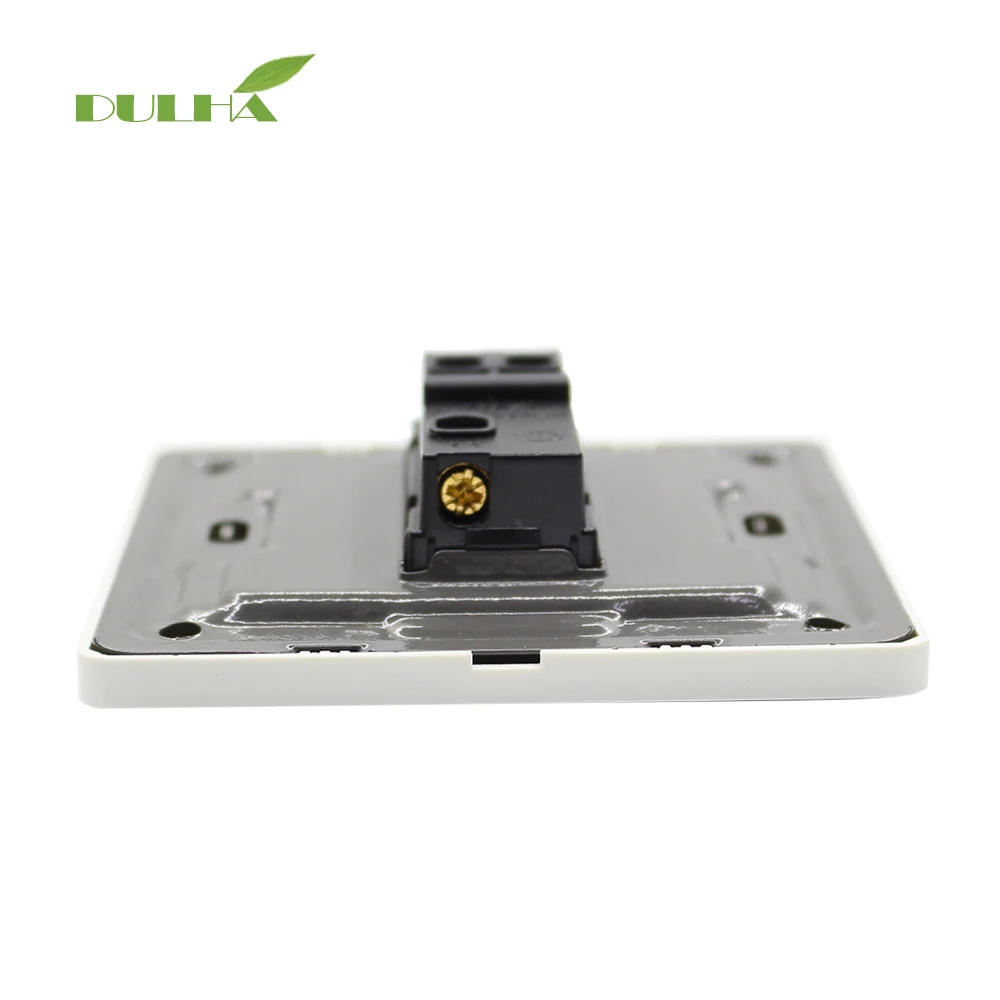 

1 Gang 2 Way Light Wall Switch 10A 110~250V 220V Electrical Push Button White PC Frame Panel Lamp Switches Factory Direct Sale