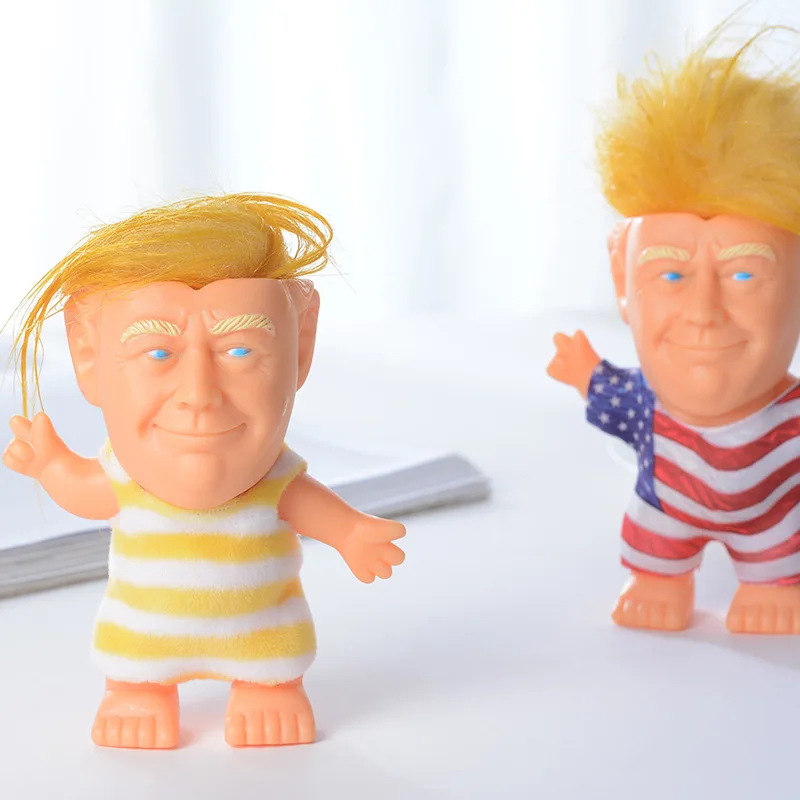 США Дональд Трамп забавная кукла игрушка президент Модель Дети милая Избегайте