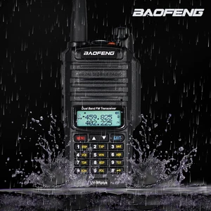 Портативная рация Baofeng UV-9R plus, водонепроницаемая рация IP67 с главным динамиком, Си-Би радио, FM трансивер, УВЧУКВ радио, 10 Вт, 4800 мАч, uv 9r plus