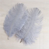 10pcslot beautiful ostrich feather 6 8 inches15 20cm for diy accessories home wedding christmas plume feathers