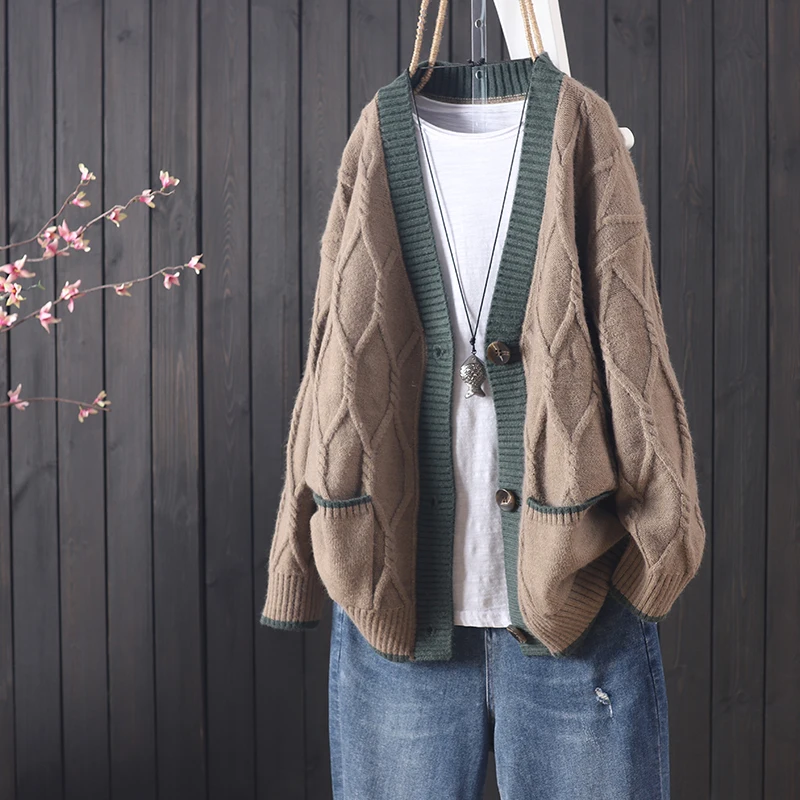 Look for the old style women's open sleeve sweater