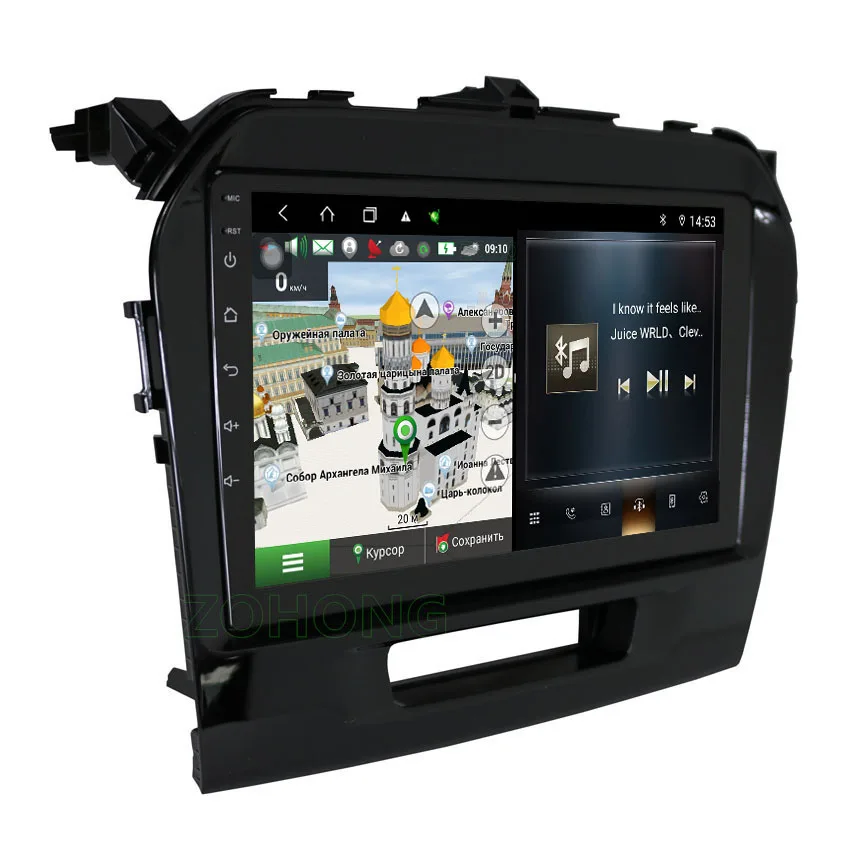 4G DSP Android 10 для Suzuki Vitara 2015 2016 2017 2018 2019 Автомобильный мультимедийный видеоплеер GPS