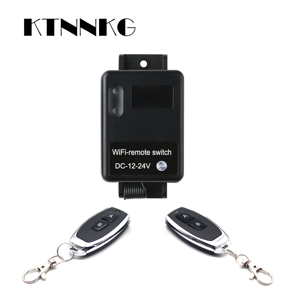 EWeLink умный дом DC12V-24V 10A 1Gang переключатель Wi-Fi поддерживает дистанционный пульт, мобильный телефон управления Wi-Fi система контроля доступа