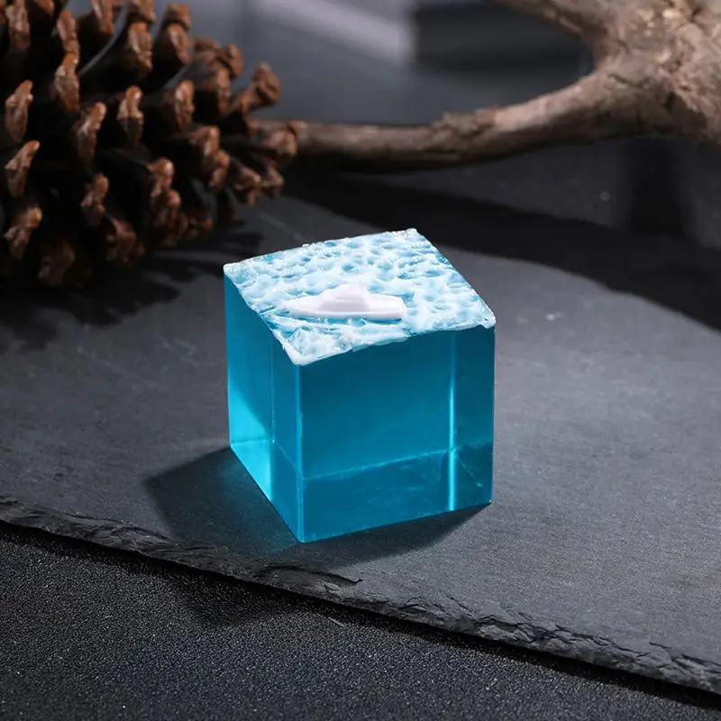 

5Pcs Silicone Mini Boat Sailboat Modeling Resin Mold Sailboat Landspace Fillings Resin Jewelry Casting Fillers Art Craft