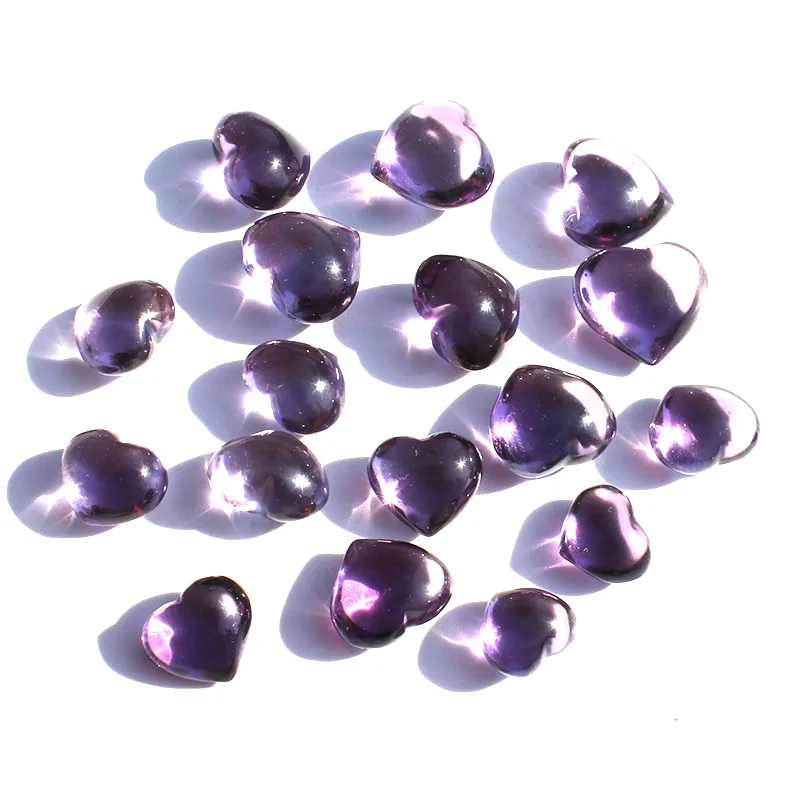 

1 шт., подвеска в виде сердца из натурального аметиста