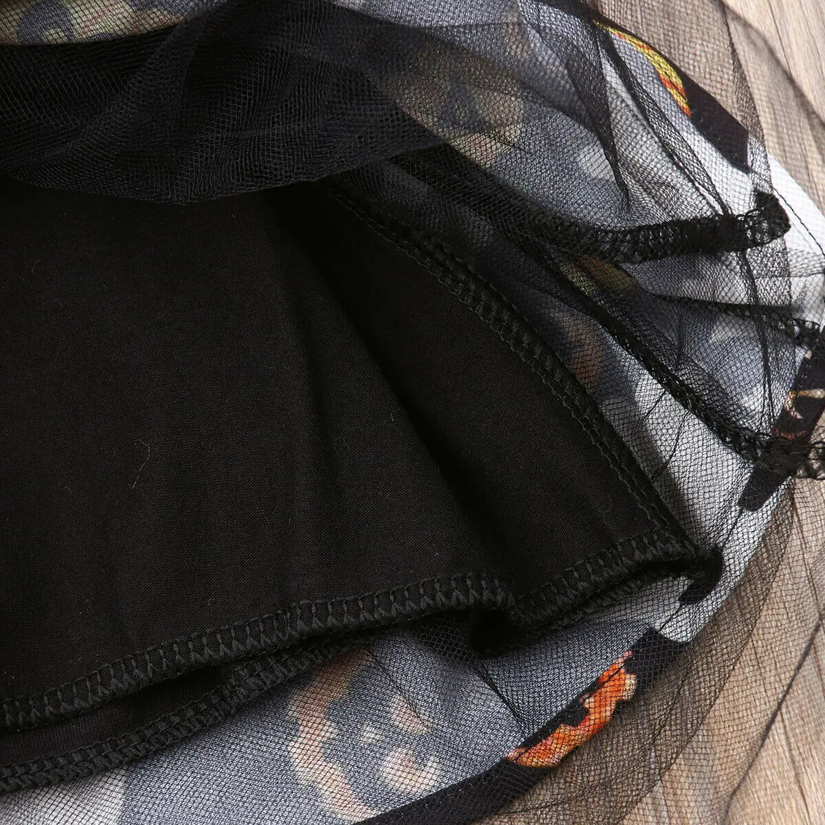 Новинка 2019 года хит продаж наряд для девочек на Хэллоуин укороченный топ с