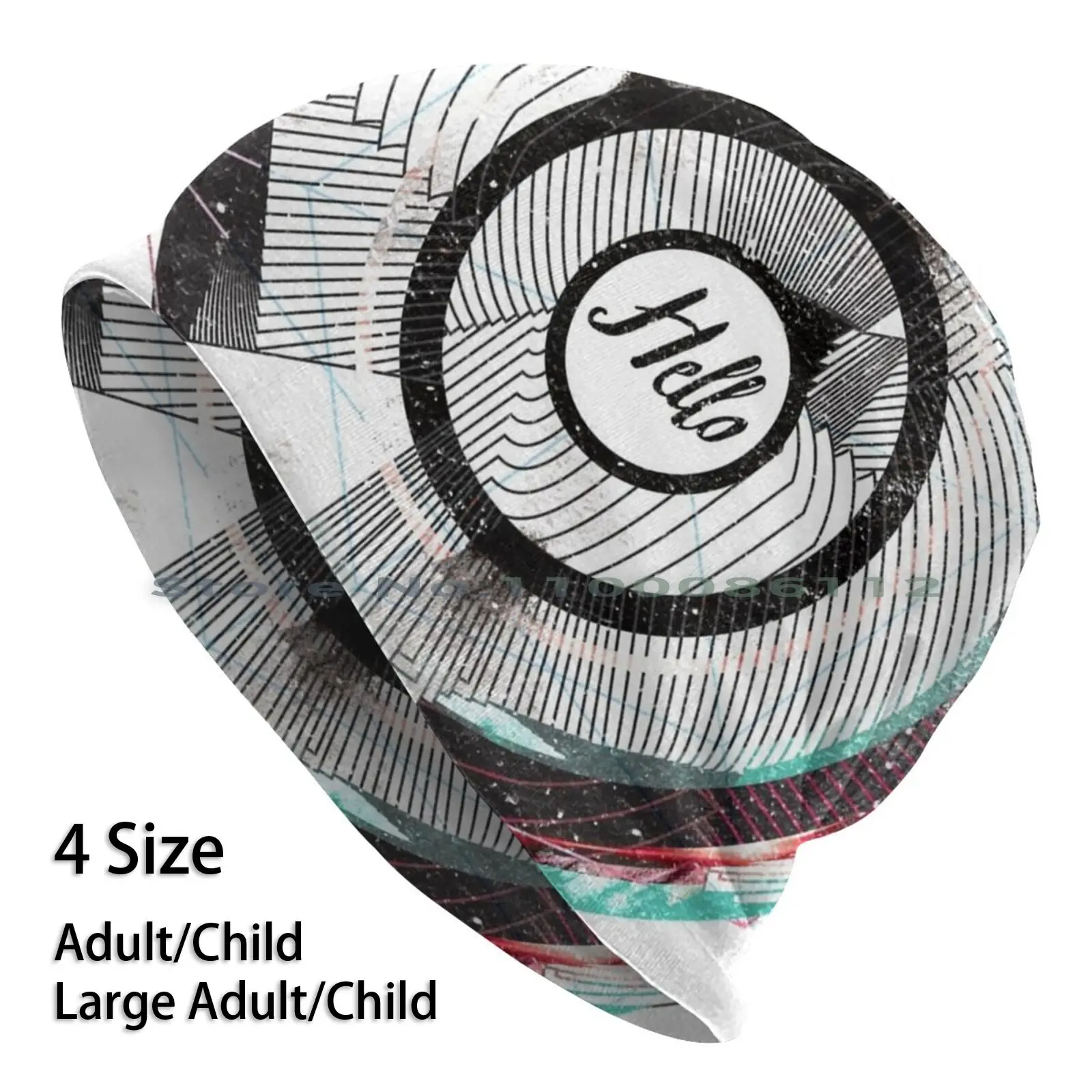 

Hello Escher Beanies Knit Hat Graphic Design Typography Mc Escher Contemporary Art Movement Motion Lines Form Dimensional 4th