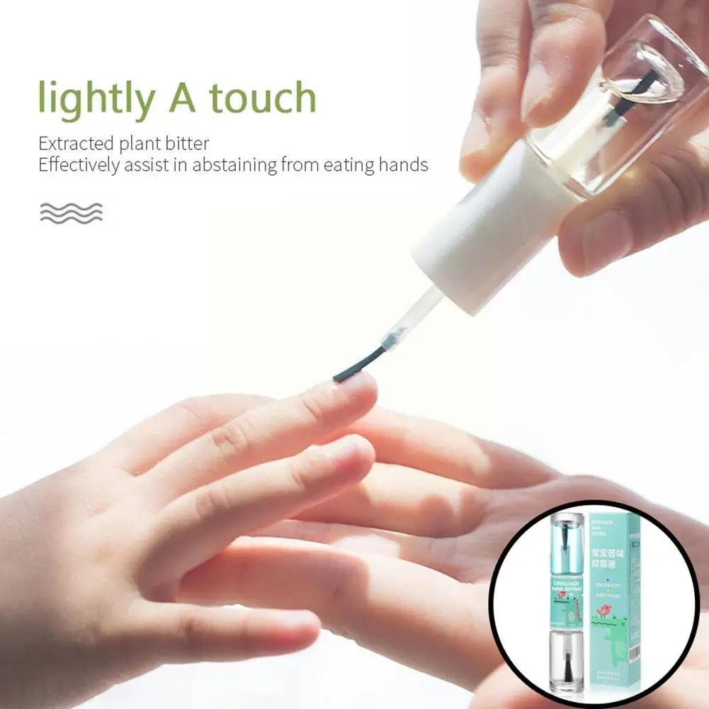1Pc Bitter Nail Water Children's Anti-biting Nails Prevent Biting Unisex Nail Eating Bite Non-Toxic Polish Cuticle Fingerna Y5B7