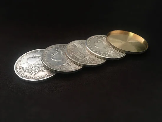 FLIGHT Magic Tricks Production Transposition Vanish Coin Magia Magician Accessory Close Up Illusions Props Gimmick Routine | Игрушки и