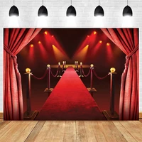 yeele glitter light stage party backdrop red curtain carpet baby birthday photography background photophone for photo studio