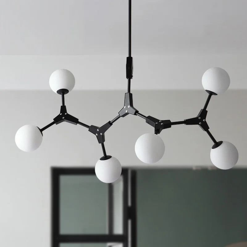 Подвесные светильники Magic Bean подвесные с золотыми железными ветвями Светильники