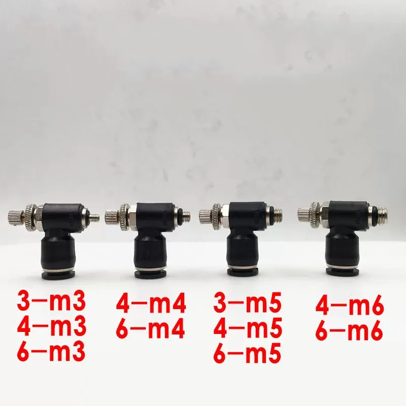 Тонкий пневматический регулирующий клапан L типа дроссельной заслонки SL3/3/3