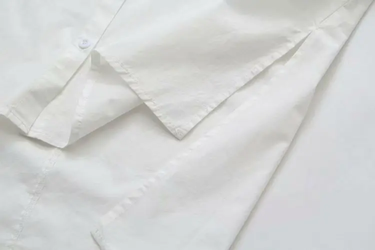 Повседневные блузки размера плюс осень 2019 женские модные свободные хлопковые