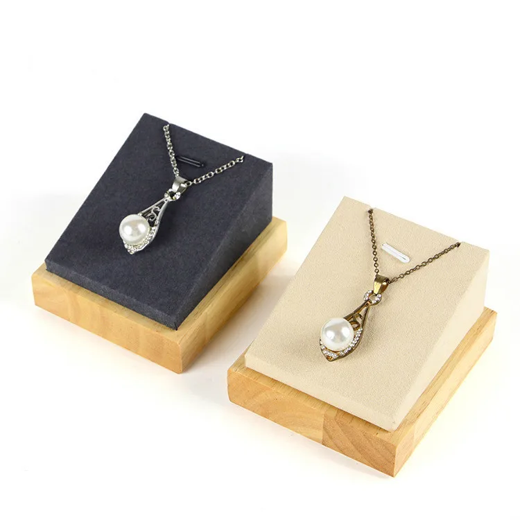 Necklace Display Stand Wooden Props Counter Pendant Jewelry Pack Box Ear | Украшения и аксессуары