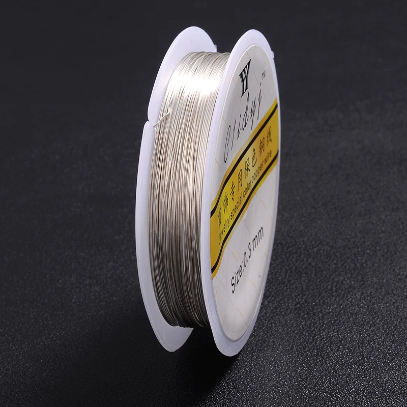 Прочная медная проволока из золотого сплава 1 рулон/шт диаметр 0 2 3 4 5 6 7 8 мм