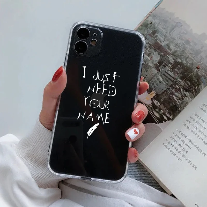 Мягкий прозрачный чехол для телефона Iphone 11 12 13 Pro Max XS MAX 8 7 6 6S Plus X SE20 XR Рем и Миса с