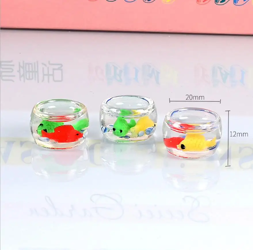 

Имитация смолы, модель аквариума, DIY домашний декор, аксессуары для кукольного домика