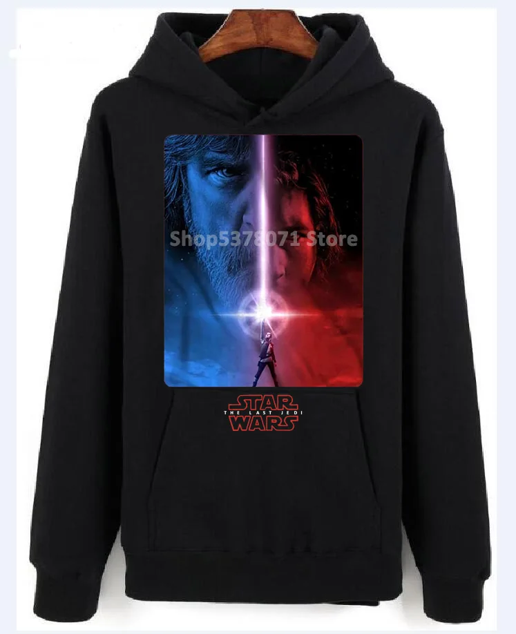 Звездные войны последние джедаи кофты с капюшоном на темы фильмов свитер плакат