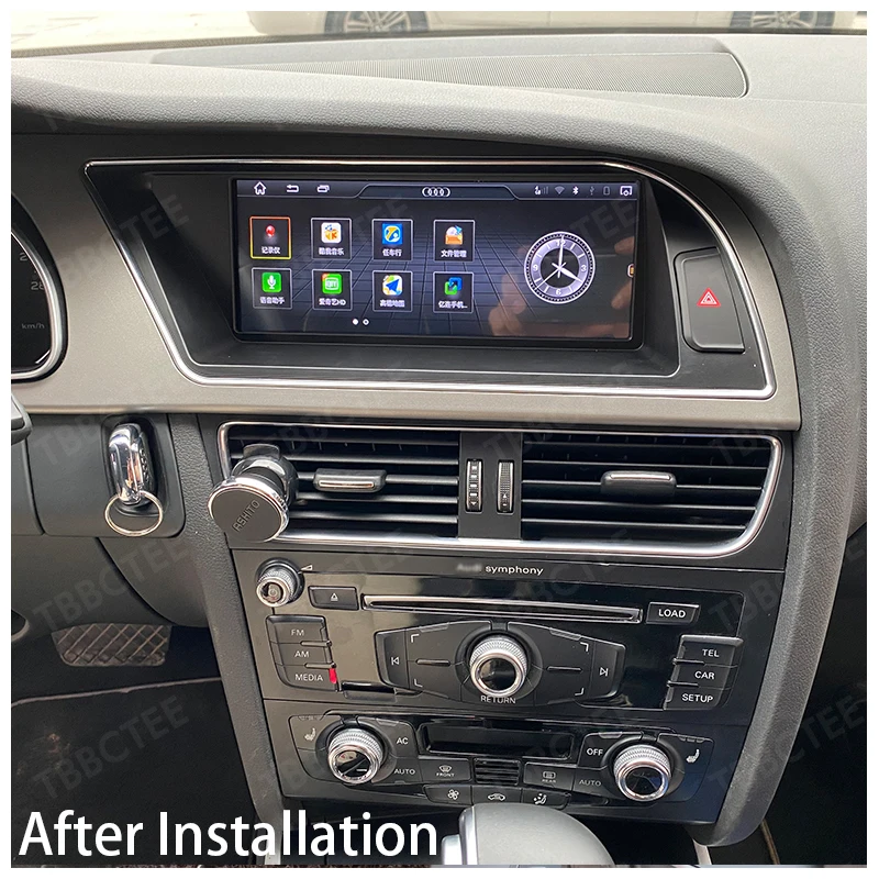 Автомобильный мультимедийный плеер Android 9 0 4 + 64 ГБ для Audi A5 B8 8T 2008 ~ 2016 MMI 2G 3G GPS