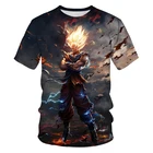 Летние 2021, мужские и женские футболки с круглым вырезом и аниме персонажами, удобные и универсальные футболки с коротким рукавом