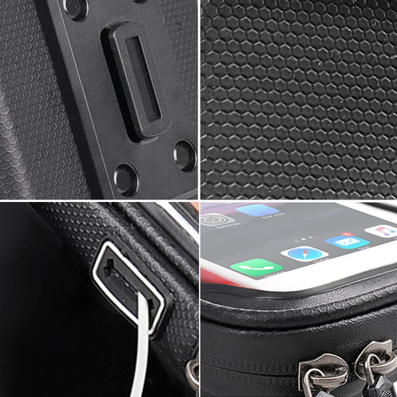 

JLETOLI Waterproof Bicycle Bag Bike Handlebar Bag Cycling Top Tube Bag Touch Screen Phone Case 6.5 Inch Bycicle Accessories