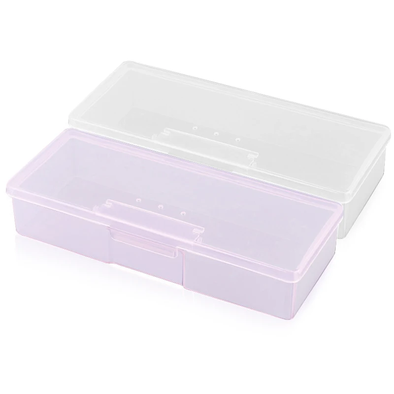 Пустой ящик для хранения инструментов дизайна ногтей 1 шт. пинцет кусачки ручки