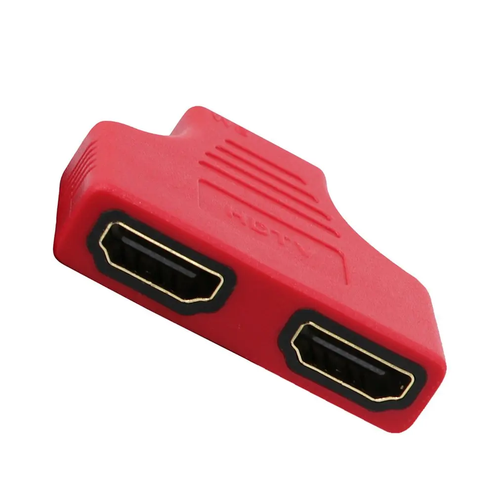 1080P HDMI совместимые порты штекер 2 гнезда 1 в Выход разделитель адаптер конвертер