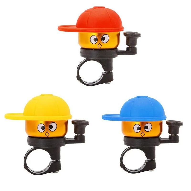 1 шт. велосипедный колокольчик с мультяшным автомобилем Колокольчик для горного