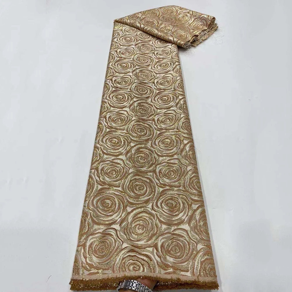 

Кружевная ткань, жаккардовая ткань, элегантное Сетчатое платье для свадебной вечеринки в Африканском, французском стиле, из органзы, высоко...