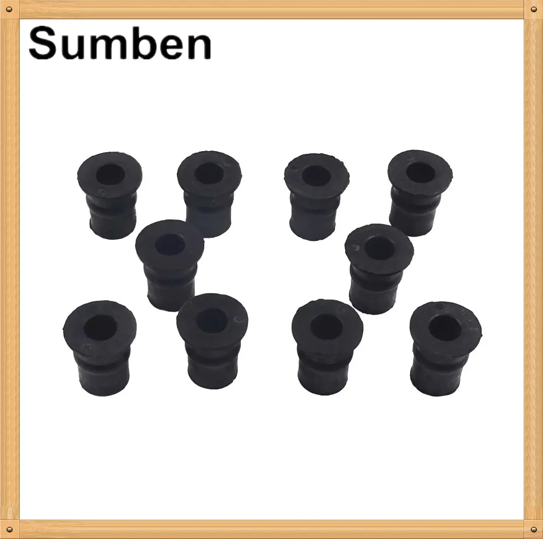 10 шт. M5 5 мм метрические резиновые гайки для ветрового стекла обтекатель лобового