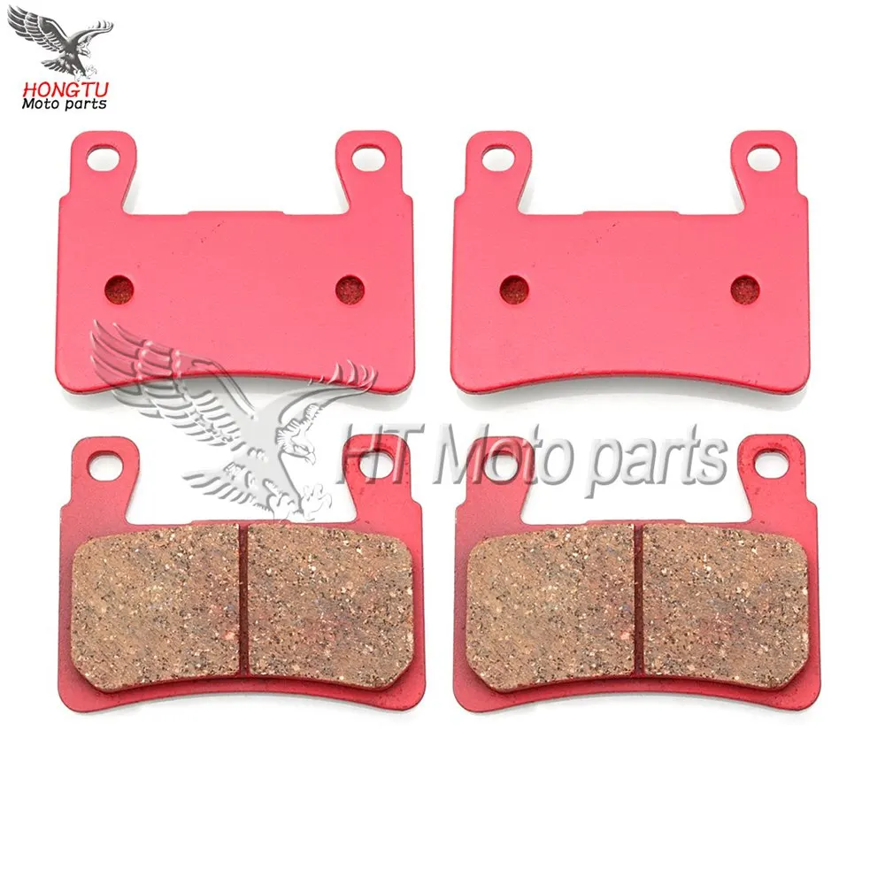 Front 2 pair Мотоциклетные керамические Передние Задние тормозные колодки для Honda CBR900 1998-2003 CBR 929 954 VTR 1000 2000-2006 CB1300 супер четыре 2003-2009 - Цвет: Front 2 pair