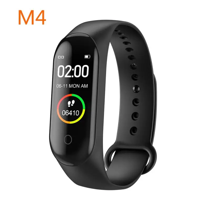 

M4 Bluetooth 4.0 Smart Band For Mi Band 4 Sports Blood Pressure Heart Rate Monitor Smart Wristband For Men Women Smart Bracelet