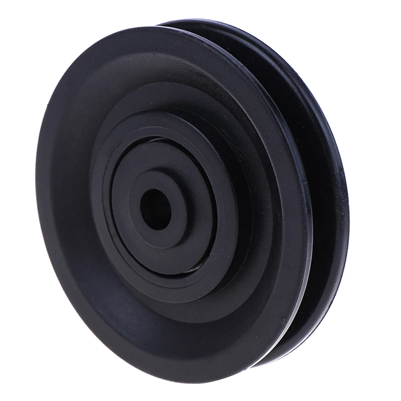 

90mm Wearproof Nylon Bearing Pulley Wheel Cable Gym Universal Fitness Equipment Part High Quality Bearing Pulley