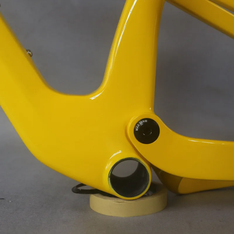 Полностью подвесная краска на заказ из углеродного волокна T700 BB92 29er дисковый