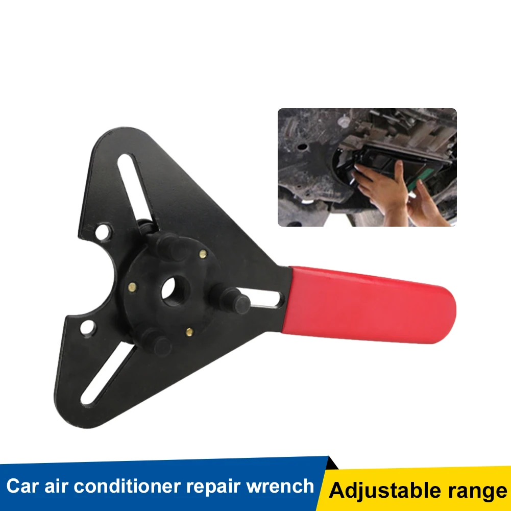 

Car Air-conditioning Repair Tool Wrench A/C Compressor Clutch Remover Hand Tools Kit cold air pump head suction cup puller