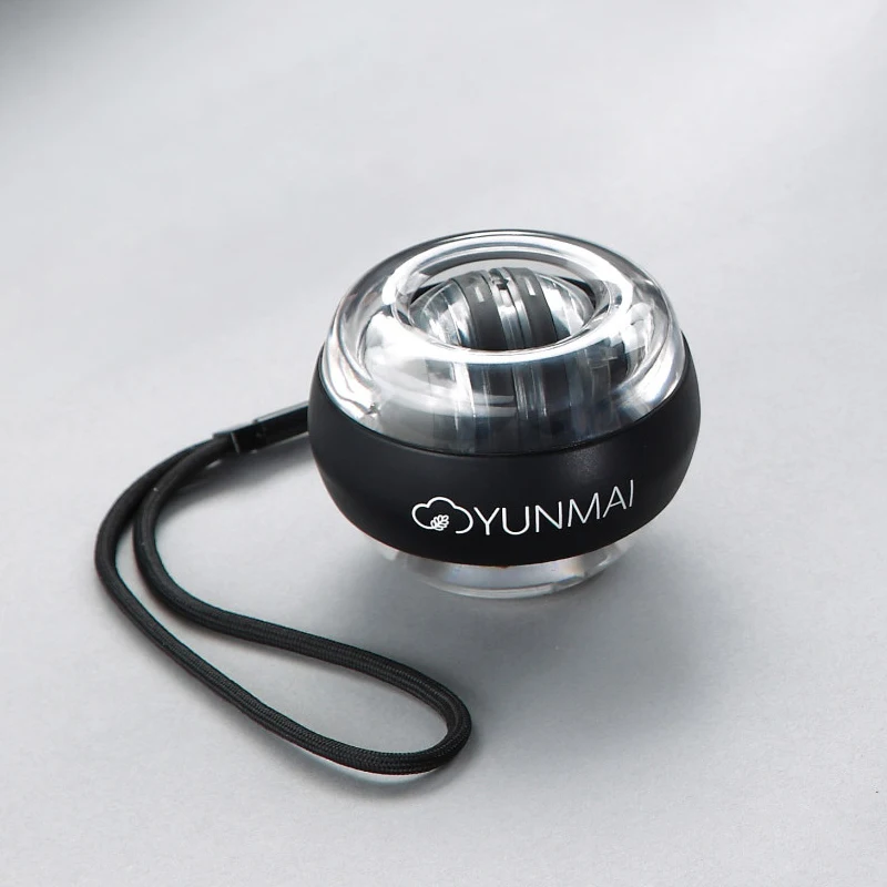 Xiaomi YunMai шар для разминки запястий светодиодный Gyroball Essential Spinner Гироскопический тренажер для предплечья гироскопа мяч