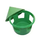 Кормушка для голубей, дизайн дома, крышка для подачи пищи, Диспенсер, песок, чехол, многофункциональный, для домашних животных, птиц, попугая, контейнер, пластиковая Совка