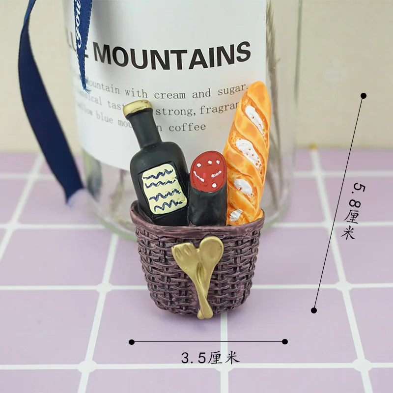 Магнит для холодильника Bionic 3d креативная имитация еды симпатичная магнитная