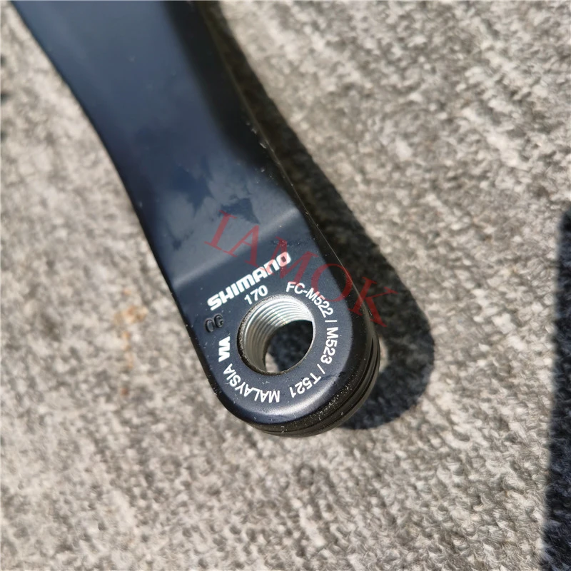 SHIMANO FC M522 горный велосипед Octalink 10 скоростной кривошипник Iamok Hollowtech 42 32 24T 170 мм цепь