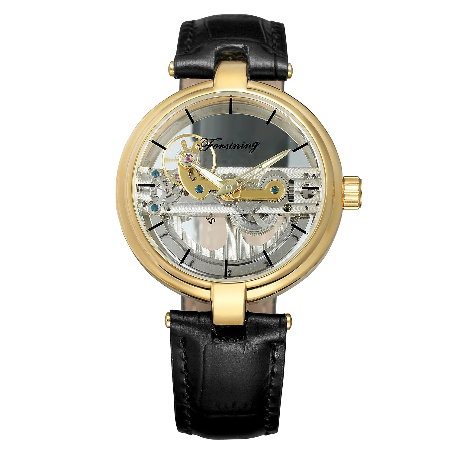 Ультратонкие серебряные автоматические механические мужские часы Tourbillon из натуральной кожи ремешок прозрачный циферблат спортивные часы мужские Relojes
