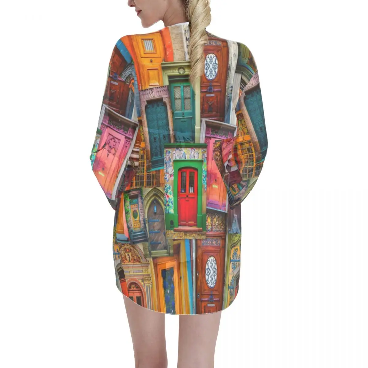 

Ladies summer beach Ladies kimono cardigan outer cover with Ladies kimono cardigan sunscreen blouse, swimsuit blouse