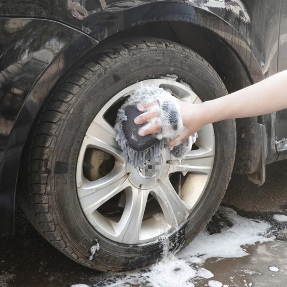 

Universal Car Window Body Cleaning Glove Car Motorcycle Brush Washer Car Body Cleaning Brushes Accessories High Quality