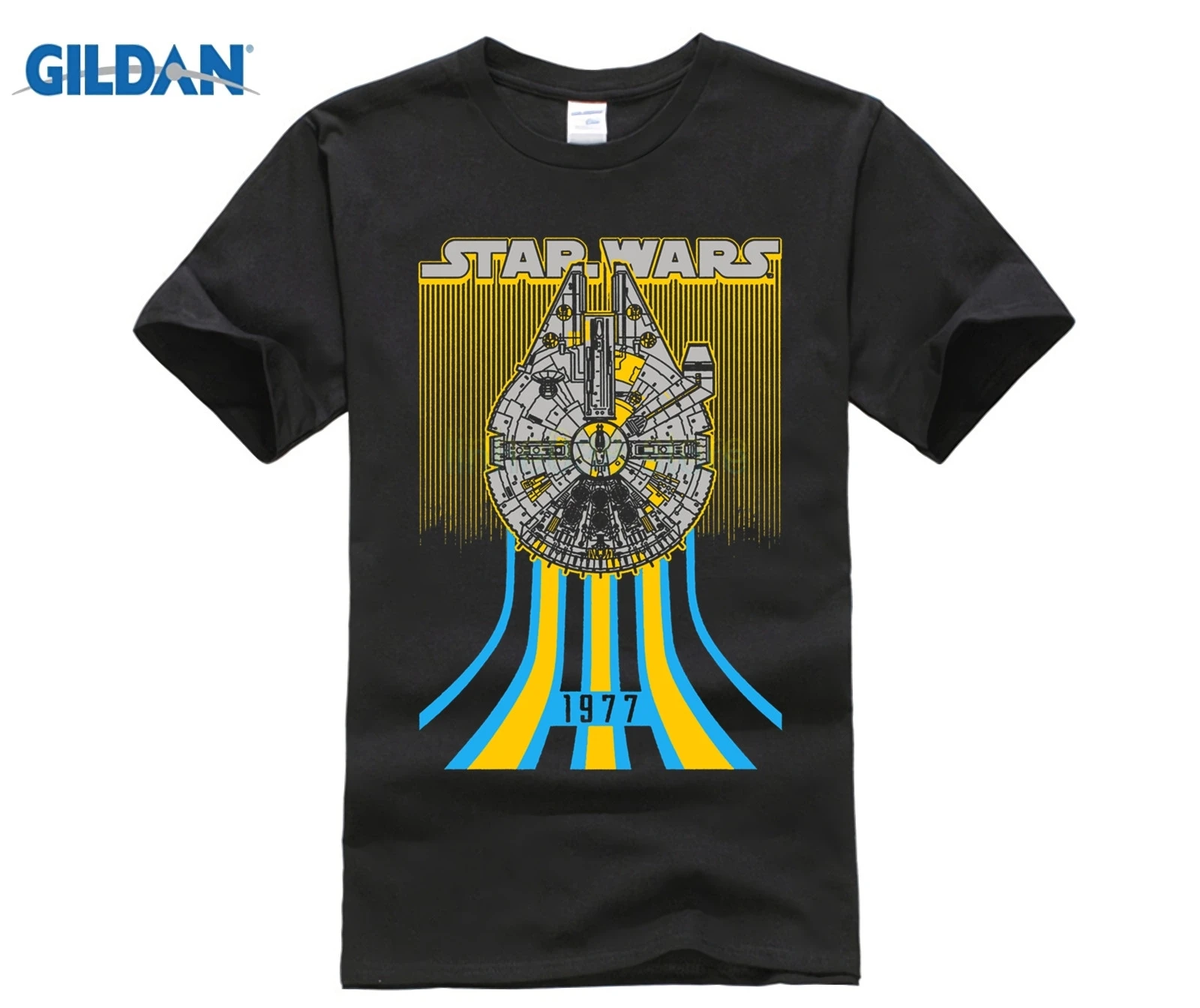 Мужская брендовая футболка Phiking классная летняя для мужчин Millennium Falcon Звездные