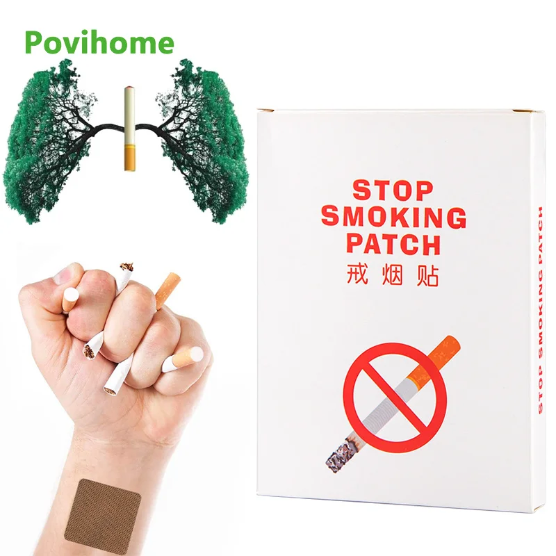 

10pcs/box Anti Smoke Patches Chinese Natural Herbal Nicotine Patch Stop Quit Smoking Plaster Quit Smoking Cessation Stickers