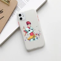 hisoka hunter x hunter protection bumper phone cases for iphone11 12pro xs x 8 7 plus max xr translucent matte back cover