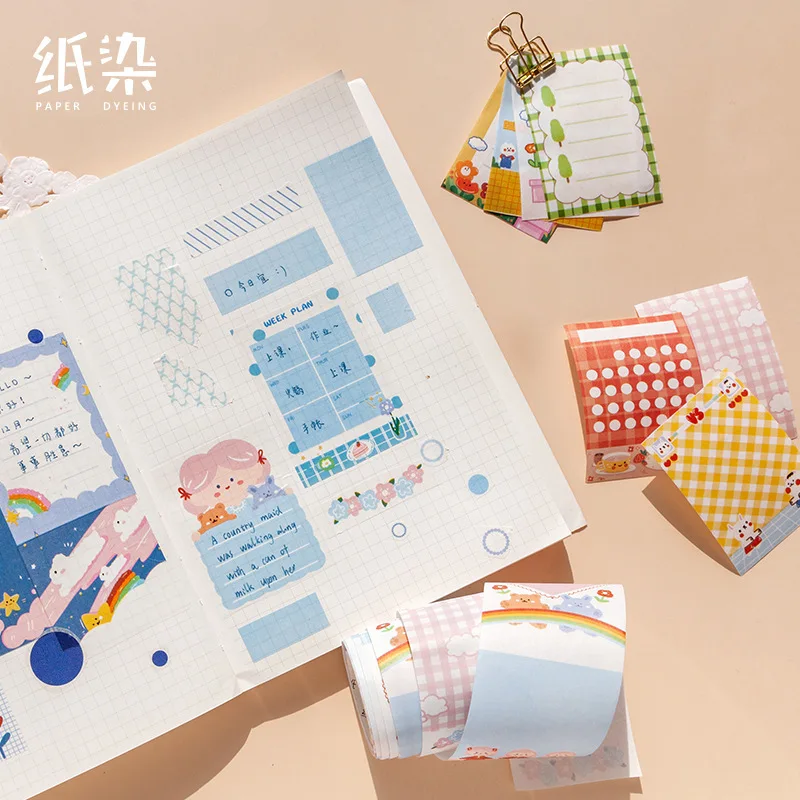 Мультфильм SIXONE милая девушка дневник серии васи лента Корея студент Творческий