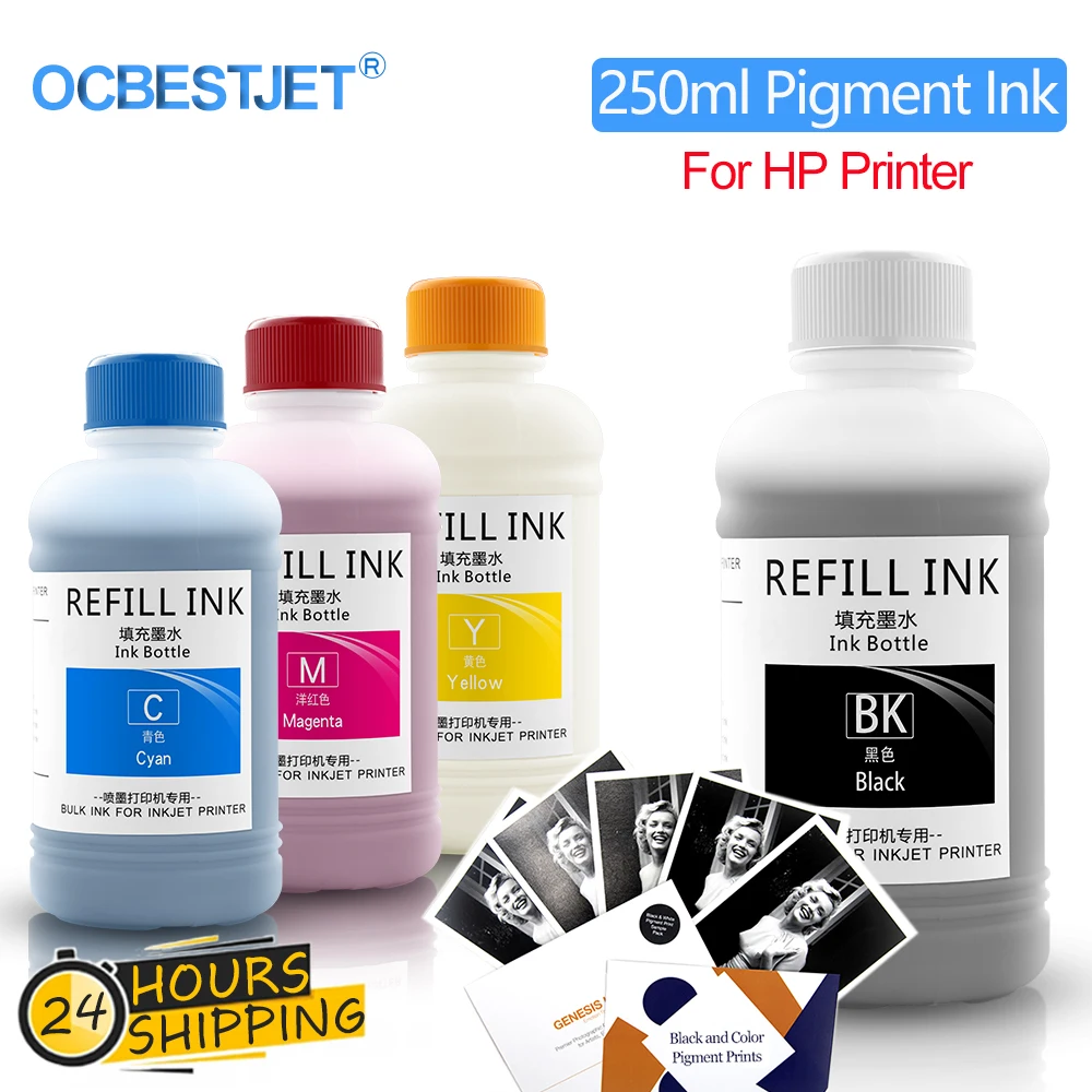 

250 мл универсальная фотовспышка для струйного принтера HP 178 364 564 655 670 711 932 933 950 951 952 953 954